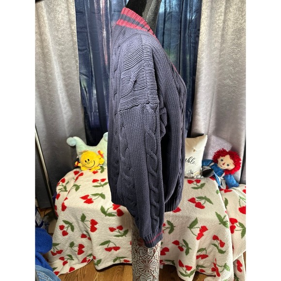 Vintage Bass Cable Knit Sweater - Picture 2 of 4